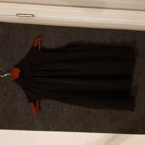 Theory Silk Mock Neck Blouse Size M